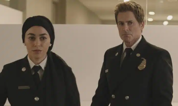 Marjan Marwani and Owen in 911 lone star