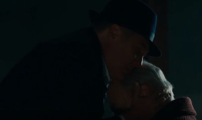 the blacklist 10- Red gives Robert Vesco a gentle kiss