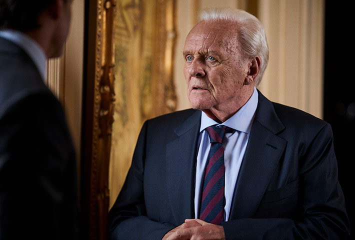 Anthony Hopkins in the son film