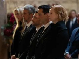 Succession Season 4 Episode 9 Recap logan-roys-kids at funeral-