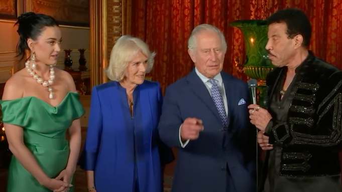 King Charles III, Queen Camilla American idol-