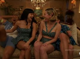 Riverdale 7x12 Betty and Veronica opt to host a cozy sleepover