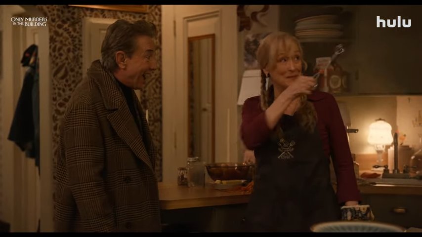 Only Murders In the Building _ S3E5 Oliver Visits Loretta for Dinner