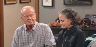 Frasier (2023) Episode 7 Recap: Frasier and Lilith reunites at Freddy’s birthday party. Frasier (2023) Episode 7 Frasier and Lilith at Freddy's birthday