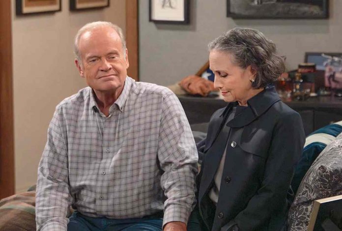 Frasier (2023) Episode 7 Frasier and Lilith at Freddy's birthday