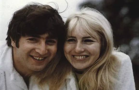 John Lennon Cynthia Powell- 