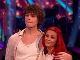 Strictly 2023 Bobby Brazier and his dance partner-