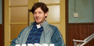 Is Meurig Jenkins, played by Iwan Rheon, based on a real person? (Iwan Rheon) as Meurig Jenkins in Men up