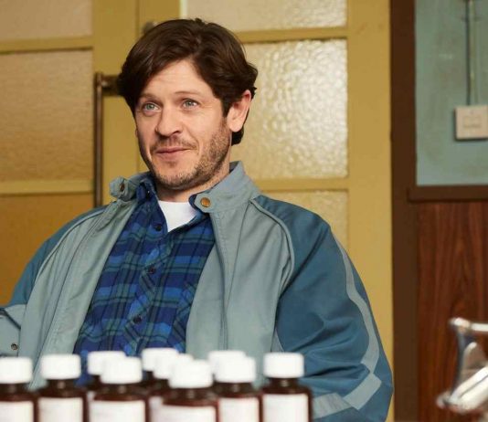 Is Meurig Jenkins, played by Iwan Rheon, based on a real person? (Iwan Rheon) as Meurig Jenkins in Men up