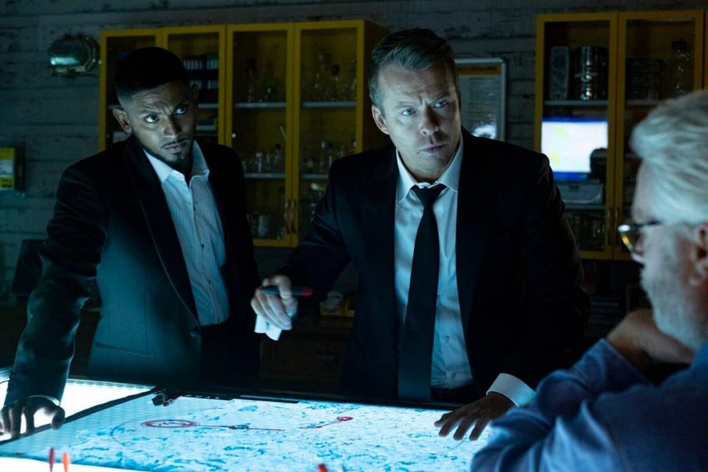 Sean Sagar as Special Agent DeShawn Jackson, Todd Lasance as AFP Liaison Officer Sergeant Jim  ‘JD’ Dempsey and William McInnes as Forensic Pathologist Dr. Roy Penrose