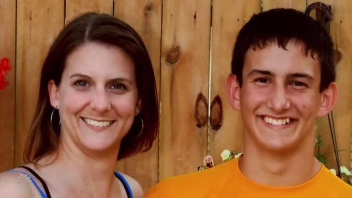 Cari Farver's son Maxwell