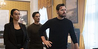 FBI: International Season 3 Episode 2 Promo FBI: International S03E01 - Pictured (L-R): Vinessa Vidotto as Special Agent Cameron Vo, Greg Hovanessian as Damien Powell, and Luke Kleintank as Special Agent Scott Forrester. Photo: Nelly Kiss