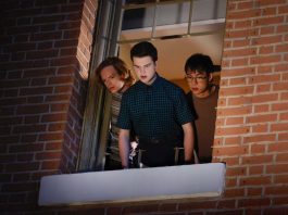 Young Sheldon Season 7 Episode 5 Pictured (L-R): CJ Hoff as Joaquin, Iain Armitage as Sheldon Cooper, and Motoki Maxted as Evan.