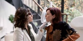 Elsbeth Season 1 Episode 6: Guest Starring, Gina Gershon -elsbeth-episode-6 gina-gerson-and-carrie-preston