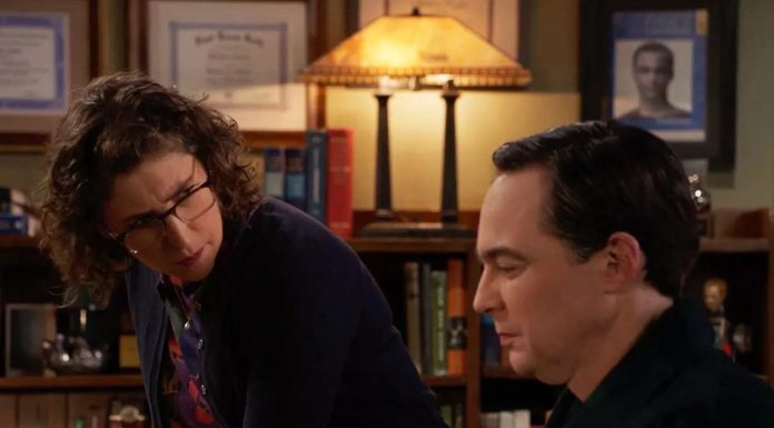 Young Sheldon' series finale Mayim Bialik and Jim Parsons-