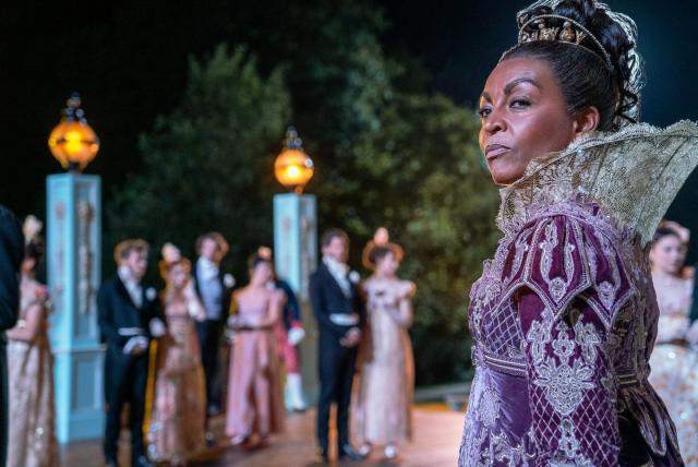 Lady Danbury played by Adjoa Andoh Lady Danbury played by Adjoa Andoh