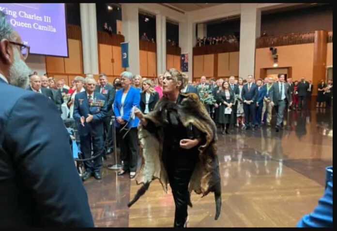 KING CHARLES AND THE INDIGENOUS SENATOR CLASH