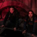 The last of us s2 e4 Bella Ramsey as Ellis , Isabela Merced as Dina-