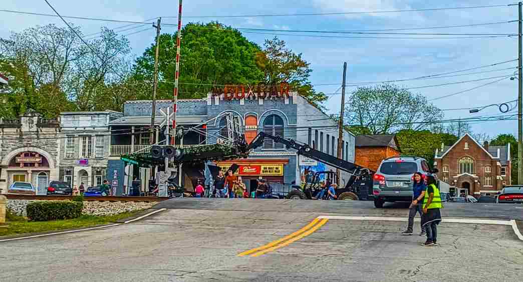 Bondsman filming in Grantville- 