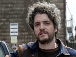 Philip Ettinger as Shane in Happy Face (Credit Paramount+)