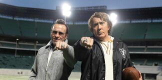 Nicolas Cage Stars As John Madden In Biopic – First Look Revealed Christian Bale as Al Davis and Nicolas Cage as John Madden in Madden