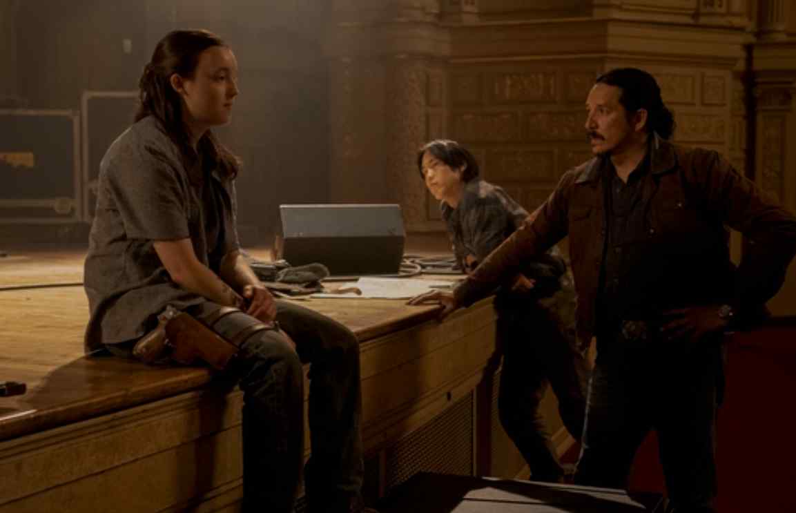 the last of us eps 207 finale Bella Ramsey, Young Mazino, Gabriel Luna 